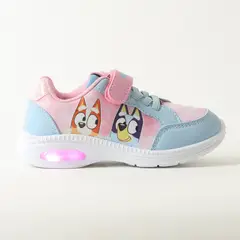 BLUEY - Zapatilla Con Luces Niña And Bingo Rosado