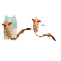 GENERICO - Juguete Para Gato Ratón 13Cm
