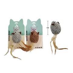 GENERICO - Juguete Para Gato Ratón 7Cm Color Aleatorio