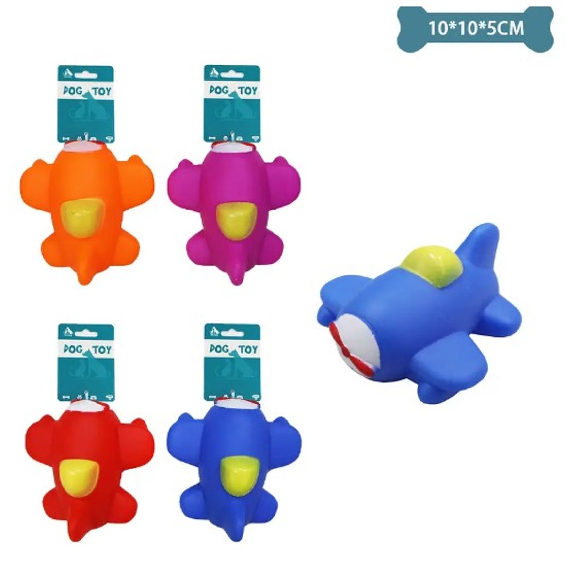 GENERICO - Avión De Combate Para Mascotas Color Aleatorio 10105Cm