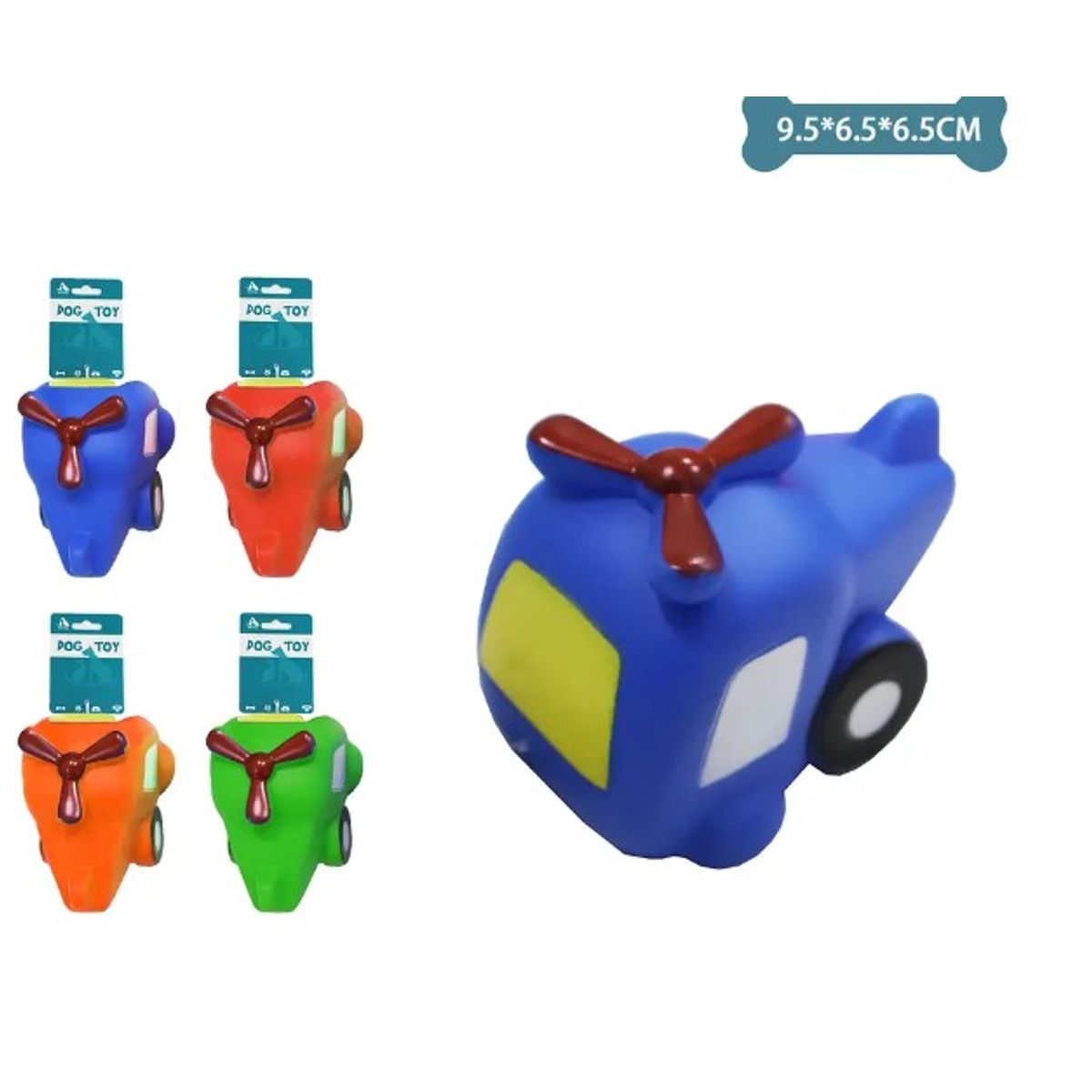 GENERICO - Helicóptero Para Mascotas Color Aleatorio 956565Cm