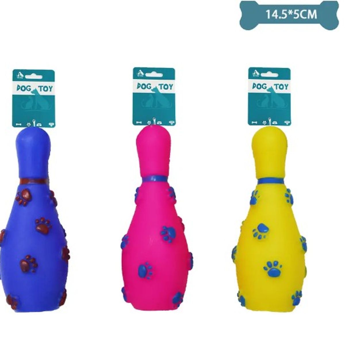 GENERICO - Bola De Bolos Para Mascotas Color Aleatorio 1455Cm