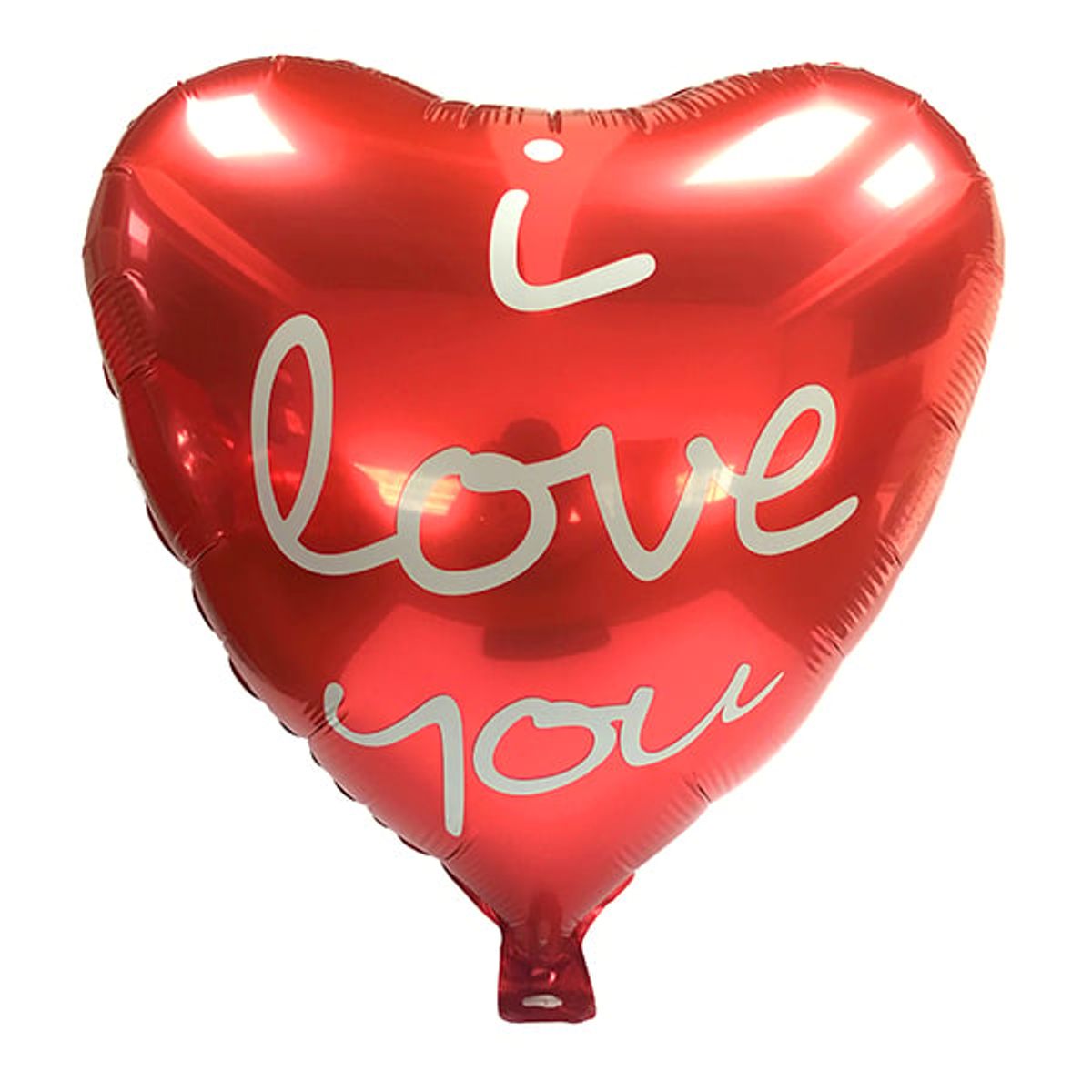 GENERICO - GLOBO METALICO 18 I LOVE YOU X1 UNI