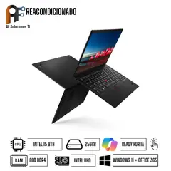 LENOVO - Notebook X390 I5 8TH - 8GB - 256GB - Tactil Win11-Office365 Reacondicionado