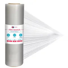 GENERICO - Film Stretch Automático 16kg Transparente - Pack Mayorista
