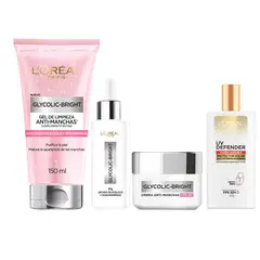 LOREAL PARIS - Rutina Total Anti Manchas Glycolic + Uv Defender LOréal