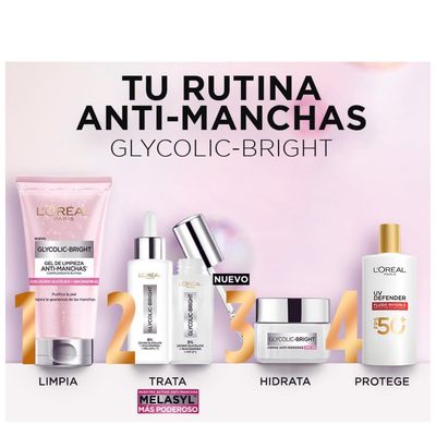Imagen 2 del producto Rutina Total Anti Manchas Glycolic + Uv Defender LOréal