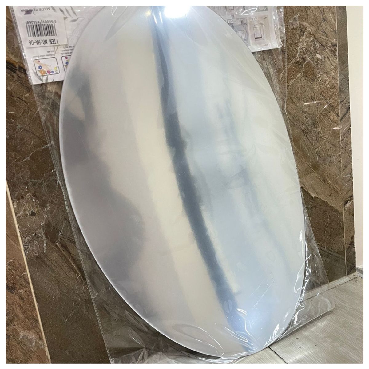 GENERICO - Espejo Decorativo Ovalado 20x30 cm