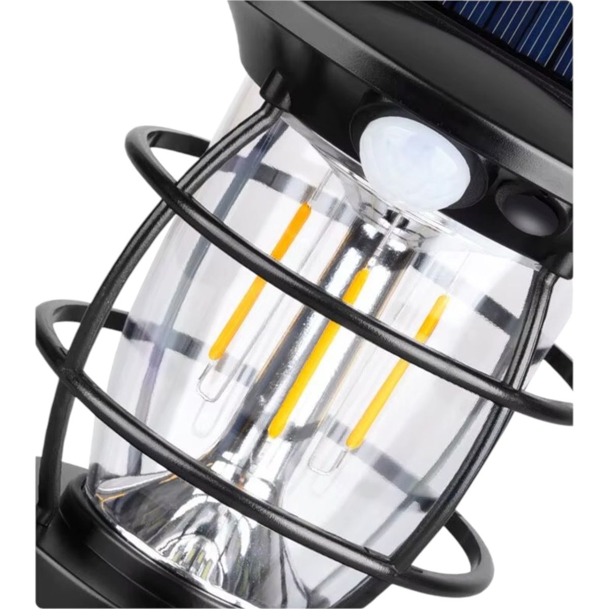 IRM - Lampara Portatil Impermeable Recarga Solar Sensor Movimiento