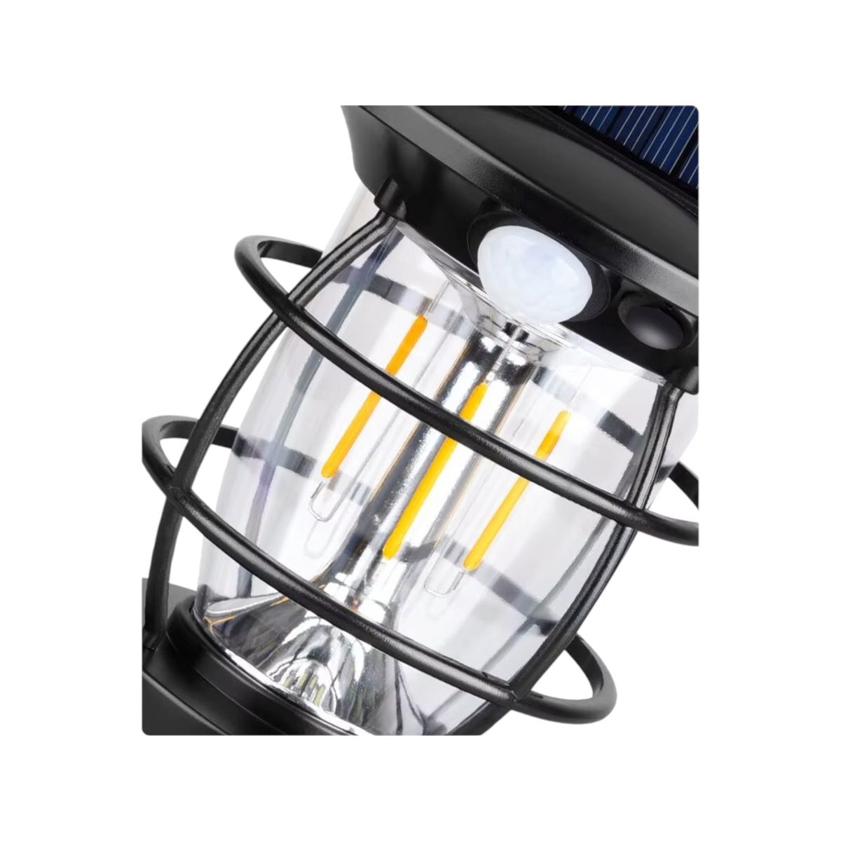 IRM - Lampara Portatil Impermeable Recarga Solar Sensor Movimiento