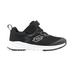 LOTTO - Zapatilla de Running Niño - Challenge Negro Blanco - Negro