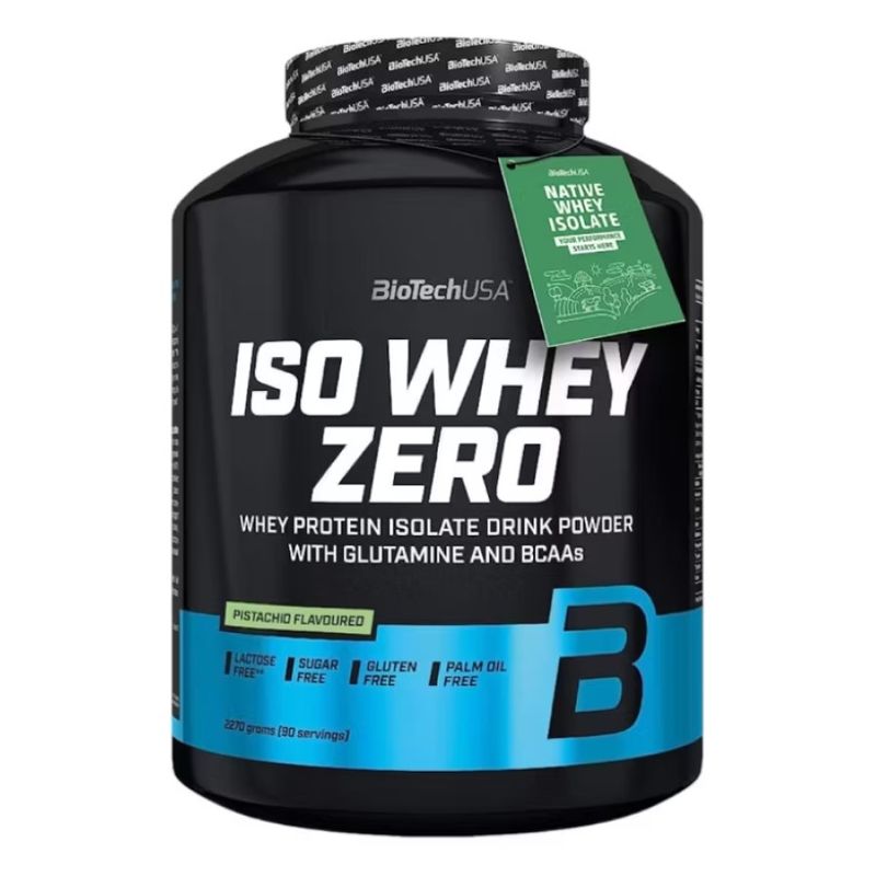 BIOTECH USA - Biotechusa Iso Whey Zero Whey Protein Isolate 5 Lbs Pistachio