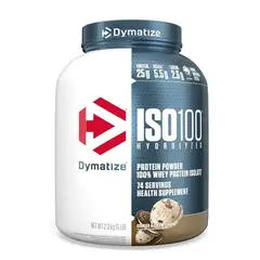 DYMATIZE - Proteina Iso 100 Whey Protein Isolate 5 lbs Cookies