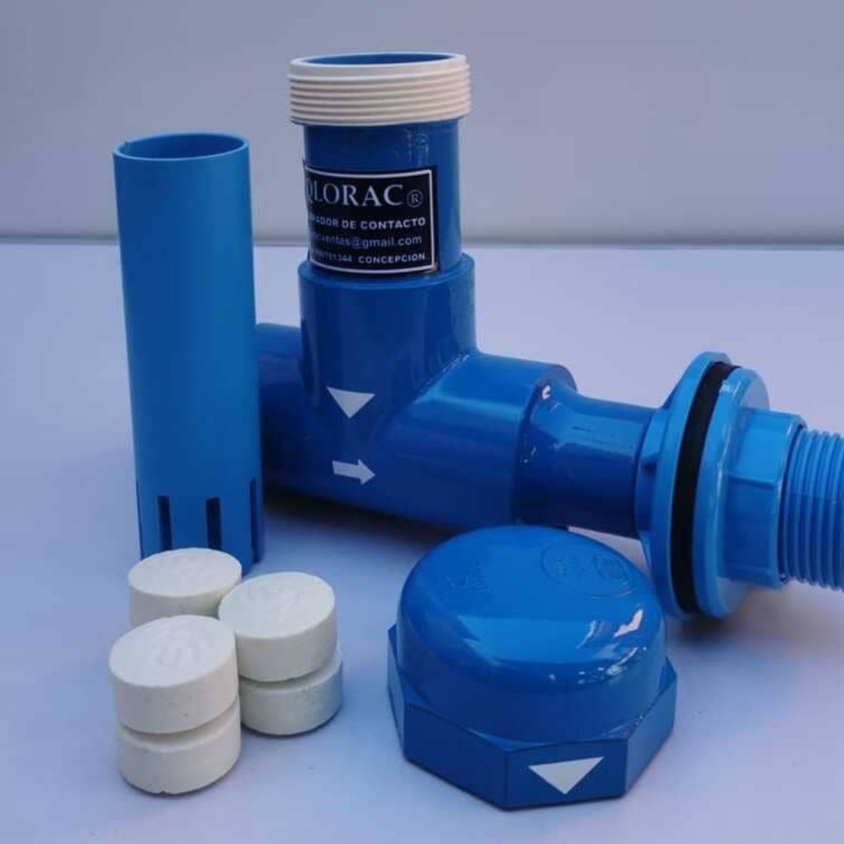 AQUA - CLORADOR DE AGUA POTABLE RURAL+  6 TABL.