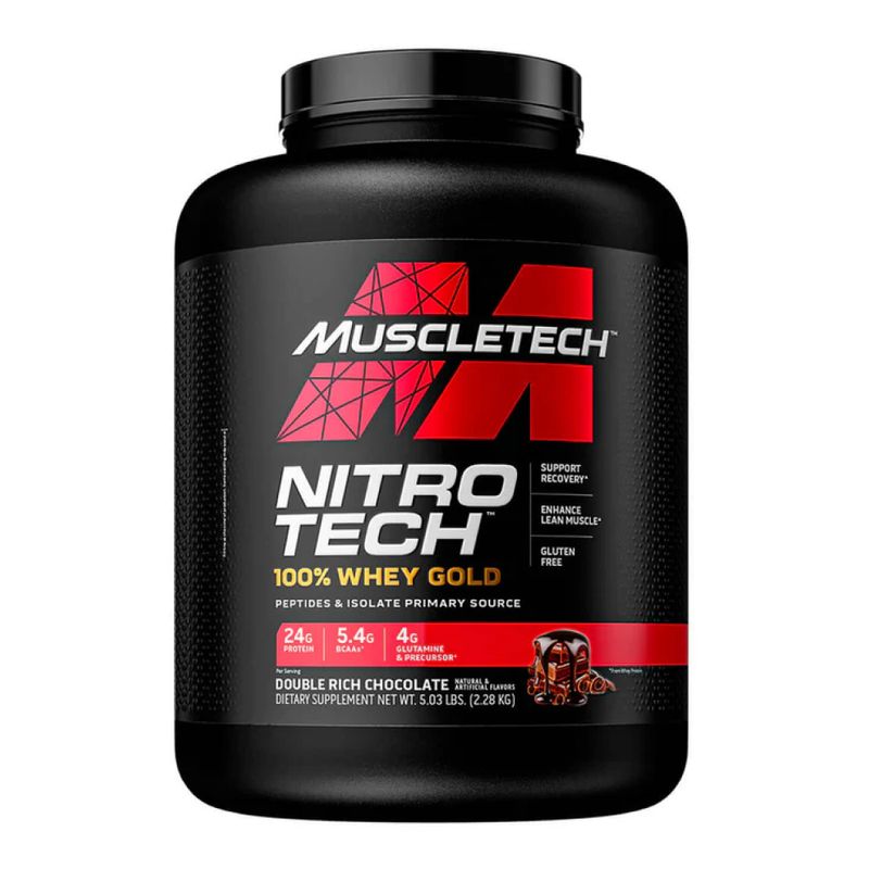 MUSCLETECH - Muscletech Proteina Nitrotech 100% Whey Gold 5 Lbs Chocolate