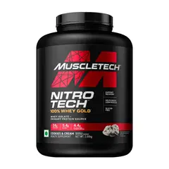 MUSCLETECH - Proteina Nitrotech 100% Whey Gold 5 Lbs Cookies
