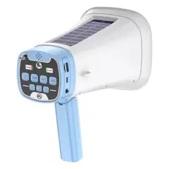 INVENCIBLE - MEGAFONO RECARGABLE SOLAR BLUETOOTH ALTAVOCES GRABA ALTOPARLANTE NC15