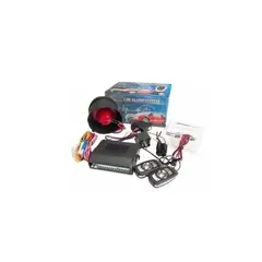 GENERICO - Kit Alarma De Auto Sistema Robos Seguridad 2 Mandos
