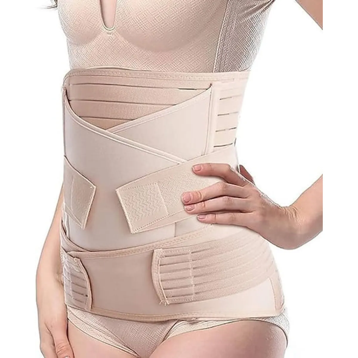 GENERICO - Faja Post Parto Y Post Cesarea 3 En 1 Fajas Talla XL