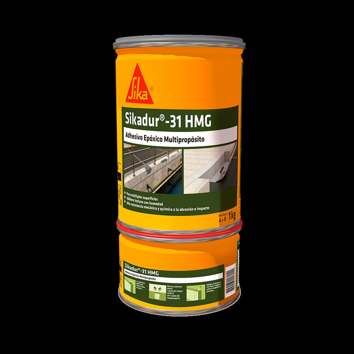SIKA - SIKADUR 31 HI-MOD GEL - Adhesivo epóxico 1kg
