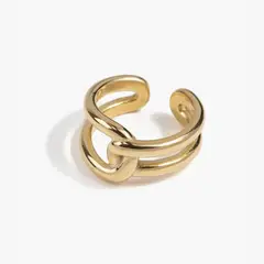 LOUNGE - Anillo Nudo Cruzado