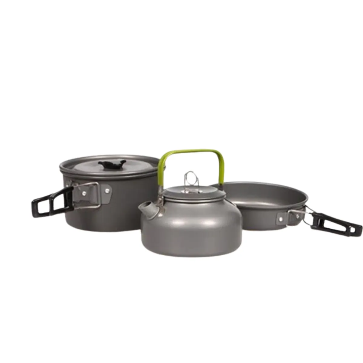 GENERICO - Set Ollas Para Camping Picnic 4-5 Personas Ds500