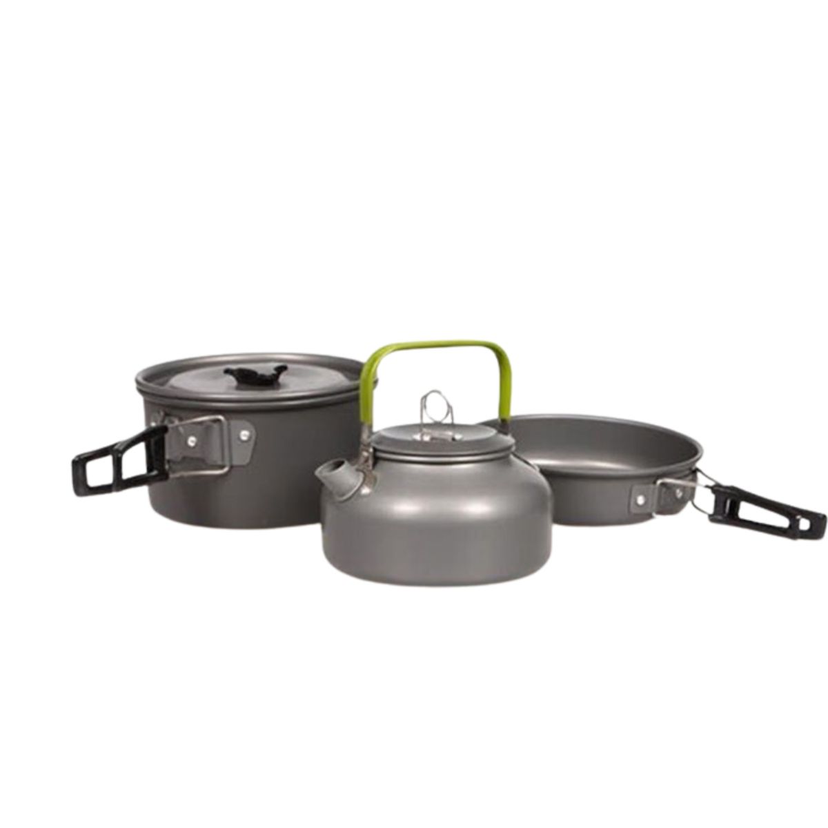 GENERICO - Set Ollas Para Camping Picnic 4-5 Personas Ds500