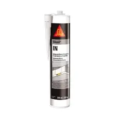 SIKA - SIKASIL IN - Sellante de silicona neutra premium, Blanco 300cc