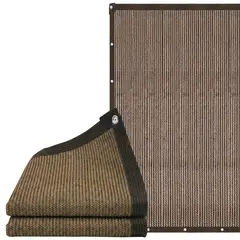 GENERICO - Toldo Vela Terraza Sombreadora Rectangular Malla Jardin 4x6m