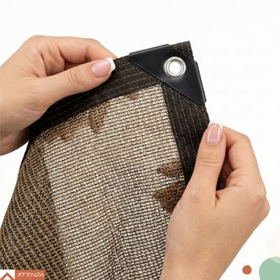 Imagen 2 del producto Toldo Vela Terraza Sombreadora Rectangular Malla Jardin 4x6m