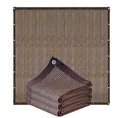 GENERICO - Toldo Vela Terraza Sombreadora Rectangular Malla Jardin 4x6m