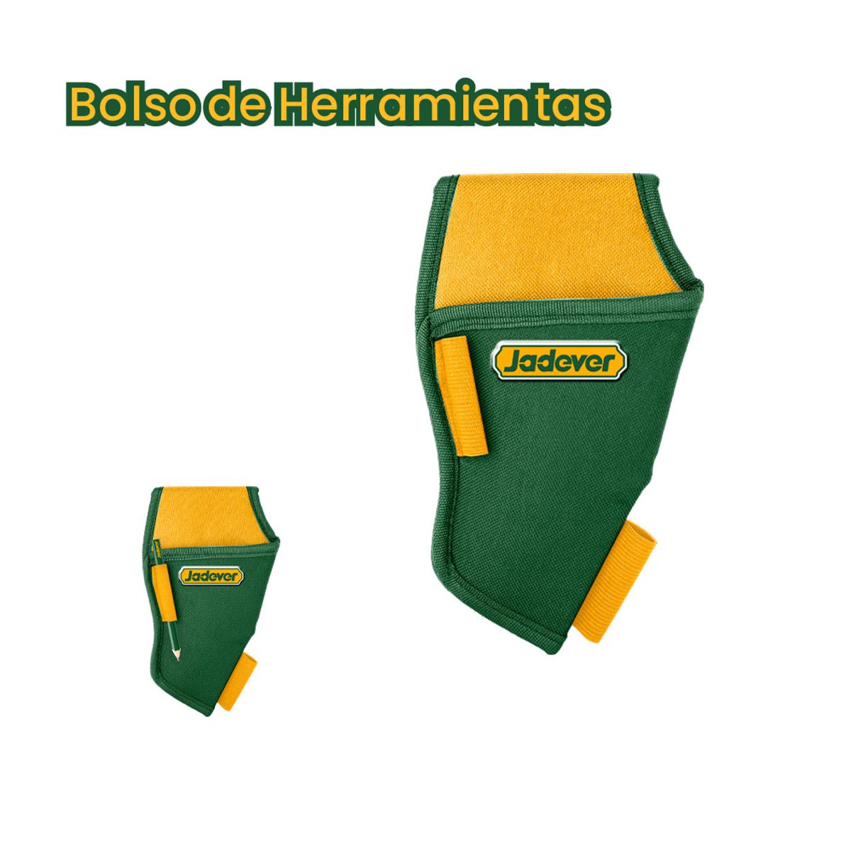 JADEVER - Bolso Coleto porta Herramientas 200x120mm JADEVER