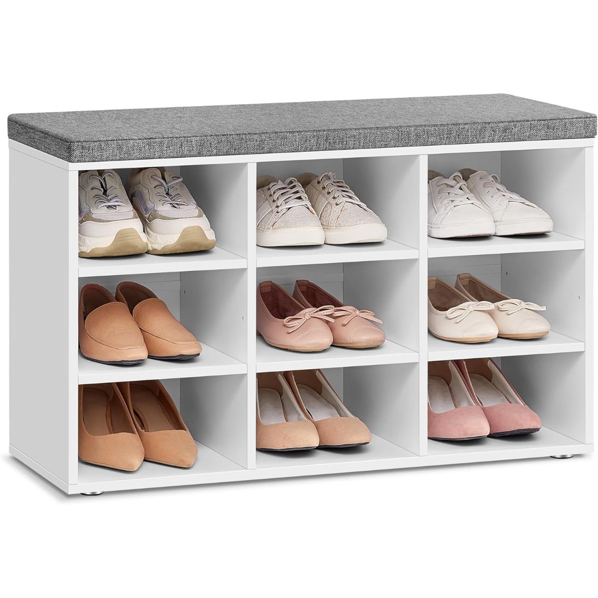 SPACEZAT - Banqueta Zapatero Blanco Skovde