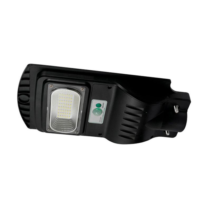 BP - Luminaria Solar 30W Con Sensor y Gancho - Negro