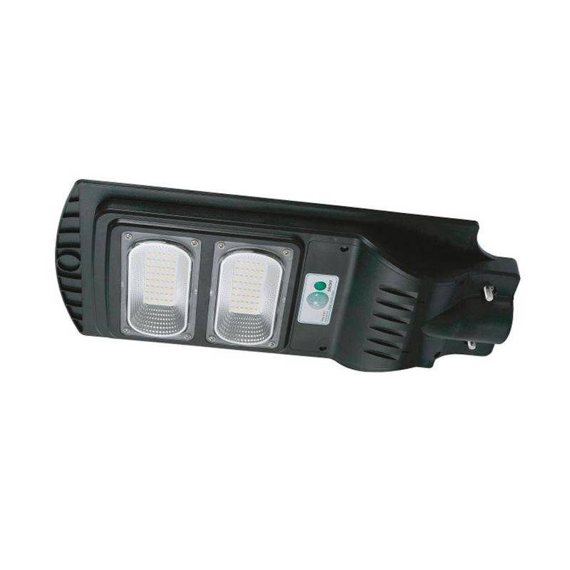BP - Luminaria Solar 60W Con Sensor y Gancho - Negro