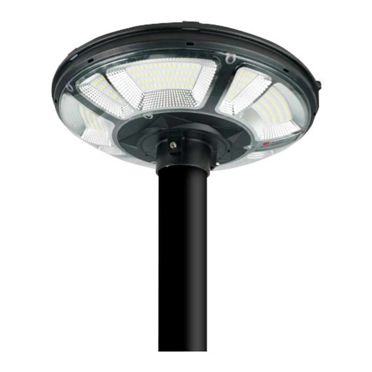 BP ILUMINACION - Luminaria Pagoda 300W Con Panel Solar Integrado y Sensor