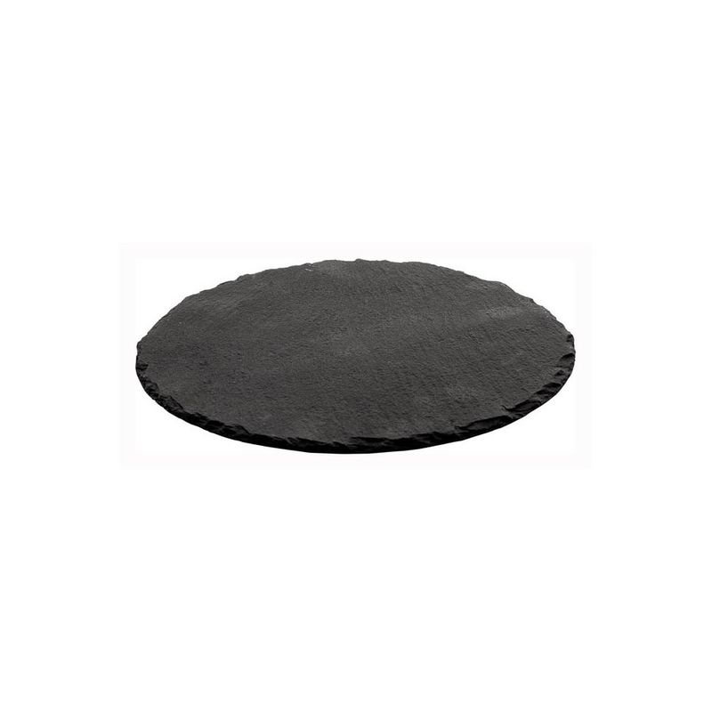 SUNNEX - TABLA PIEDRA PIZARRA REDONDA 30 X 05 CM