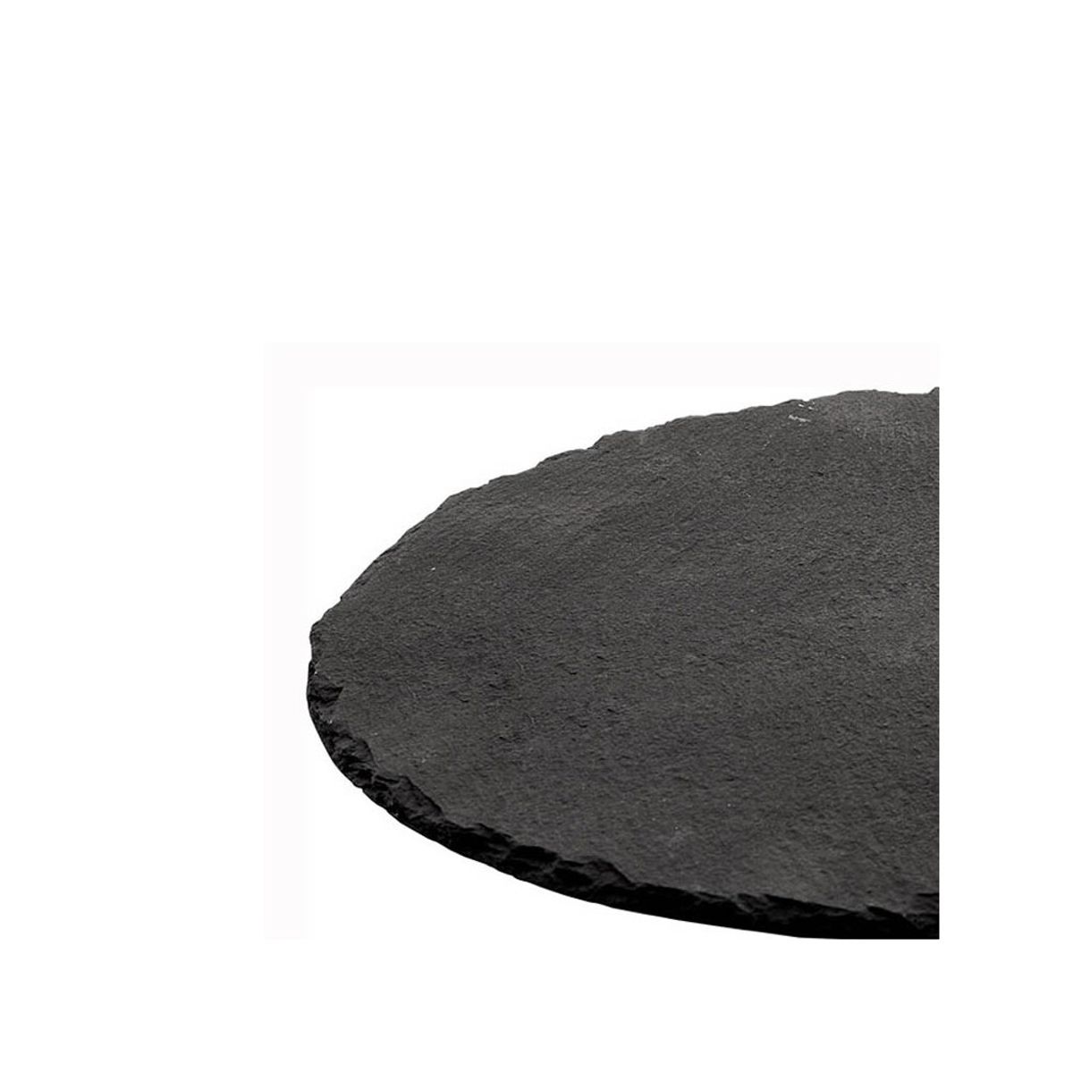 SUNNEX - TABLA PIEDRA PIZARRA REDONDA 30 X 05 CM