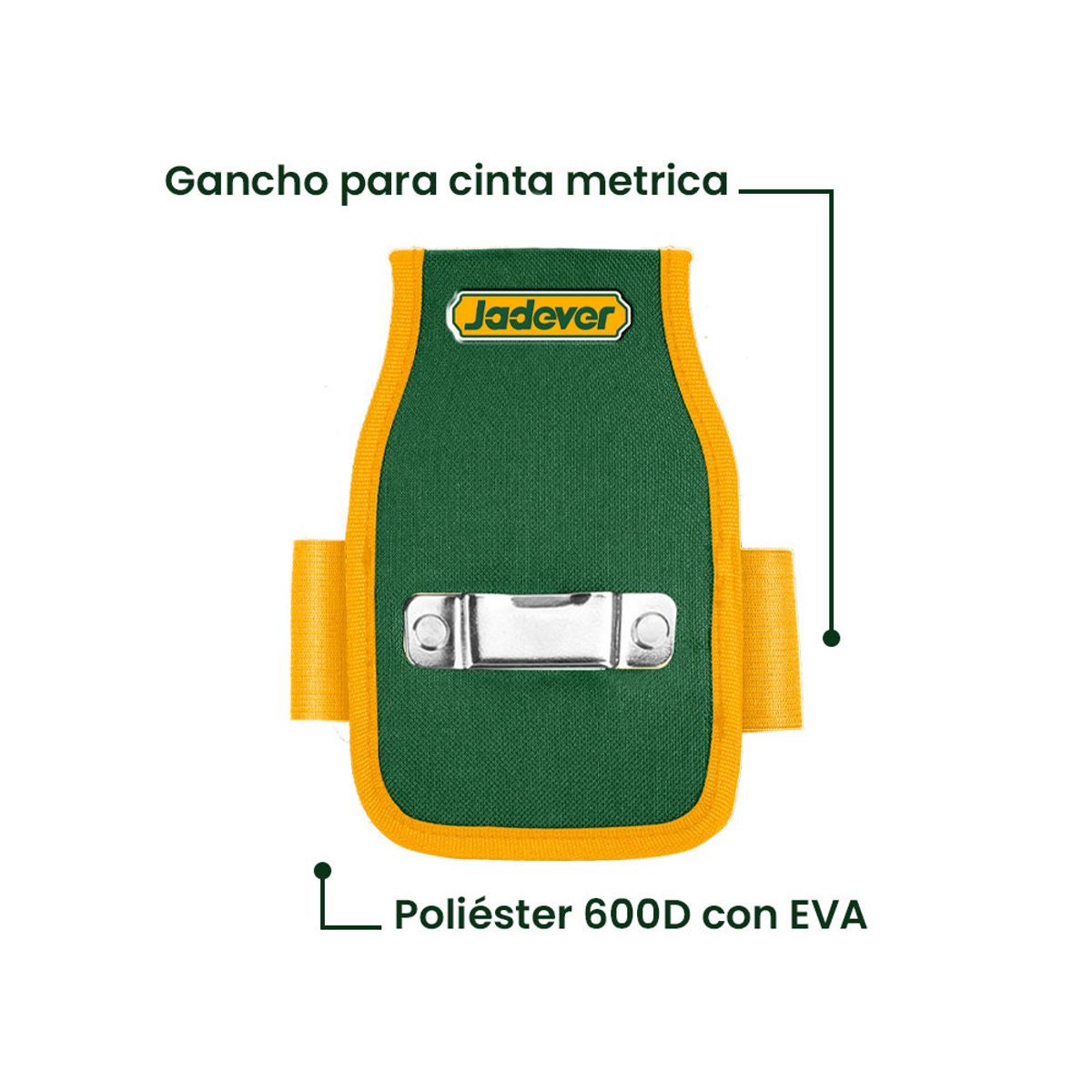 JADEVER - Coleto Bolso porta Herramientas 170x140mm JADEVER