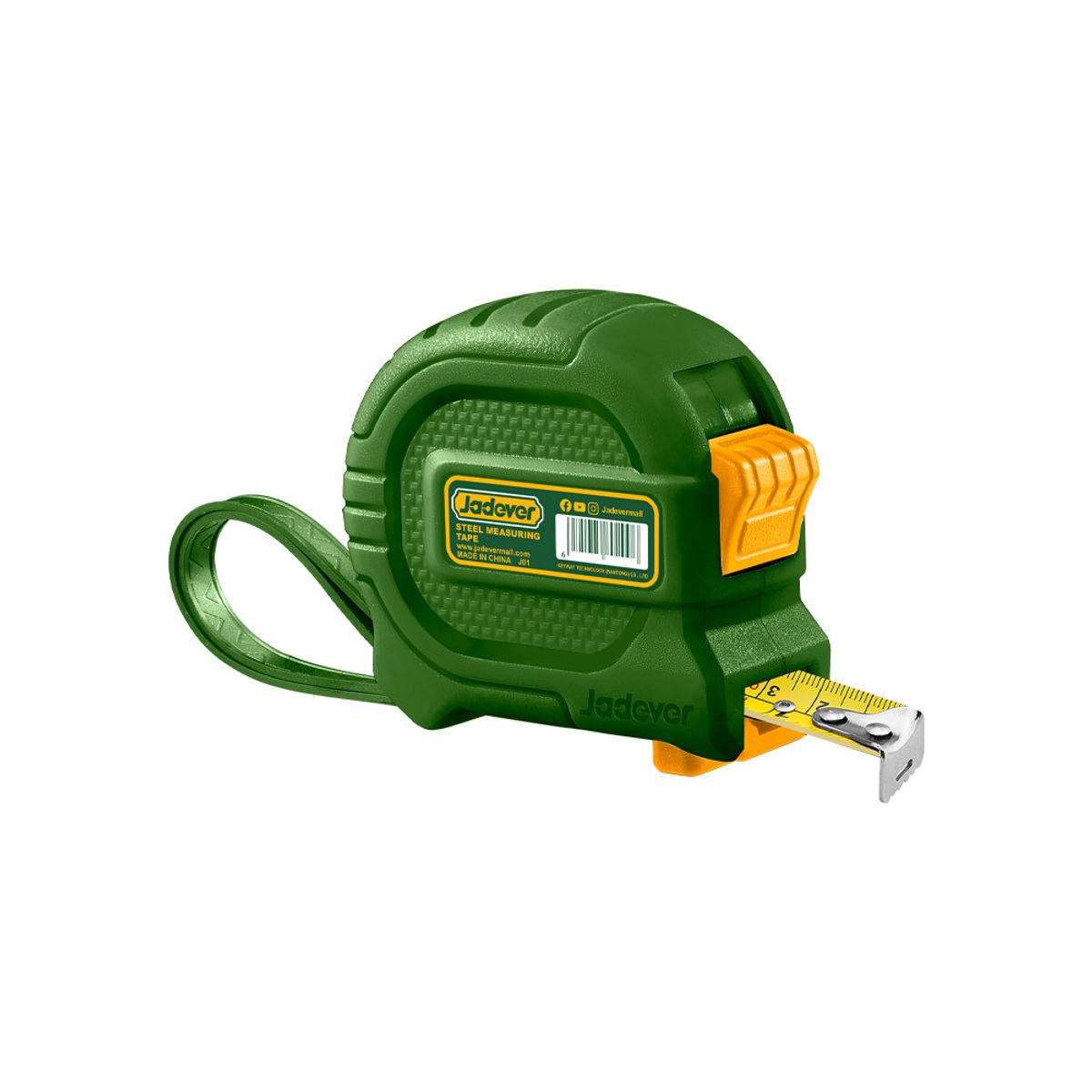 JADEVER - Cinta Huincha de Medir 3 Metros JADEVER
