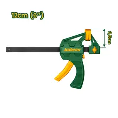 JADEVER - Prensa Sargento Rápida 6 Pulgadas 35x150mm