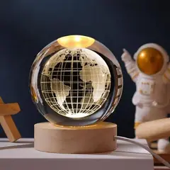 MSA MUEBLES SANTA ANA - Esfera Cristal USB Mundo