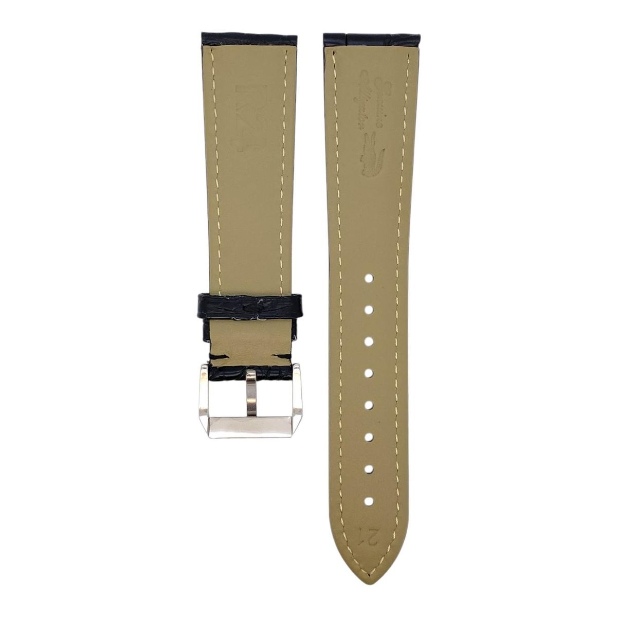 R24 - Correa Reloj Cuero R24 Florencia Caiman