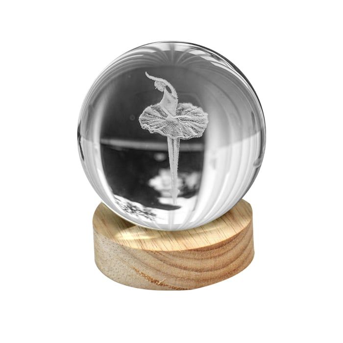 Esfera Cristal USB Danza