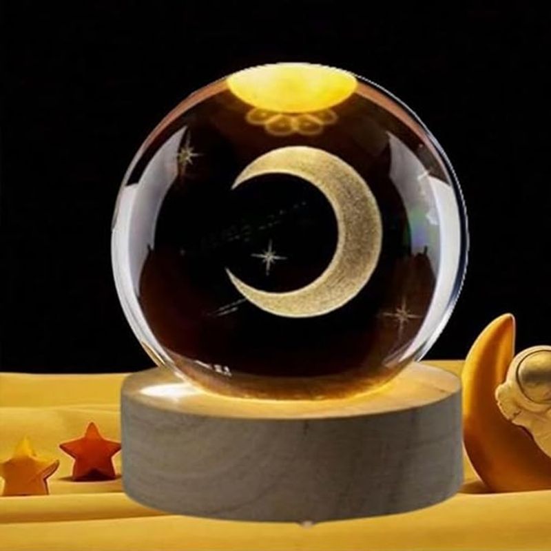 GENERICO - Esfera Cristal USB Luna