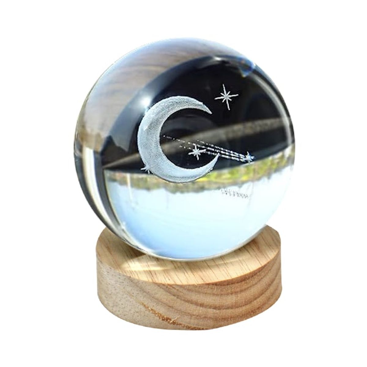 MSA MUEBLES SANTA ANA - Esfera Cristal USB Luna
