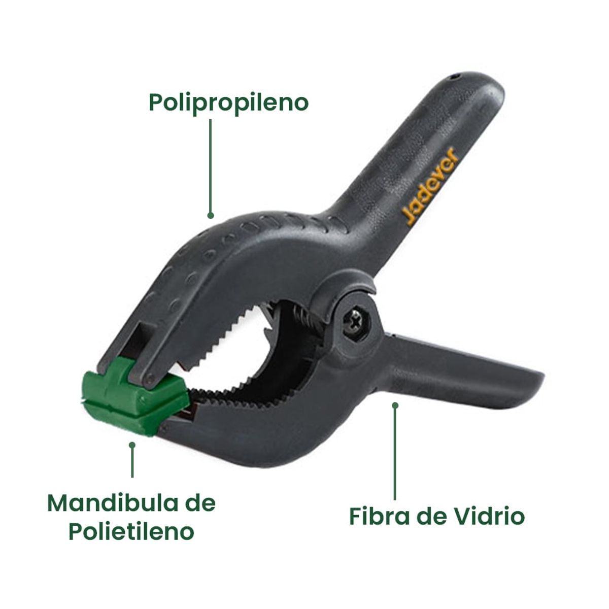 Abrazadera de Muelle 4 Pulgadas Jadever, marca JADEVER - Foto Principal