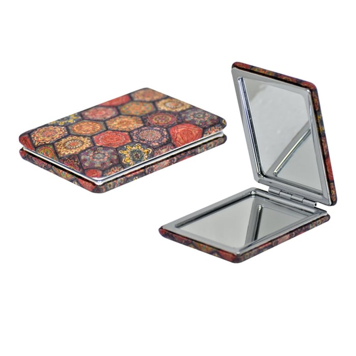 MSA MUEBLES SANTA ANA - Espejo Cartera Leather Mandala