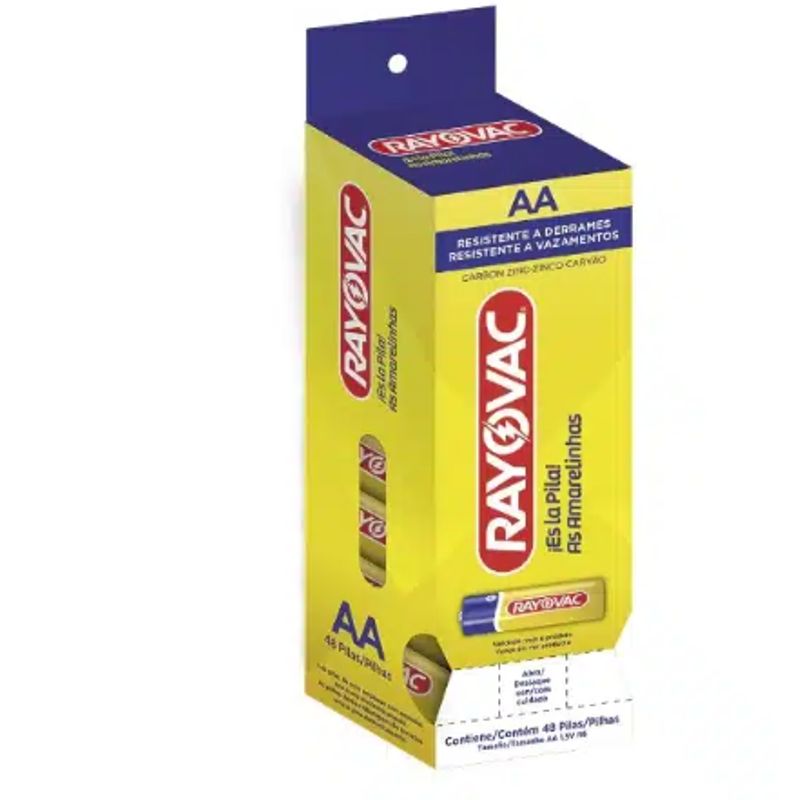 RAYOVAC - PILA AA CARBON RAYOVAC