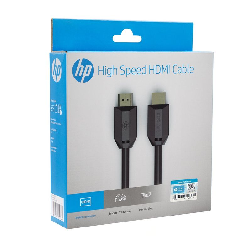 HP - CABLE HDMI BLINDADO 4 K 18 GBPS 2 METROS HP OPEN BOX
